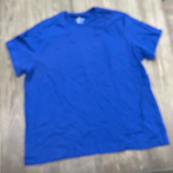NWOT Nike Dri-Fit Mens T-Shirt Crewneck Short Sleeve Athletic Fit Blue Size 3XL - Picture 1 of 3